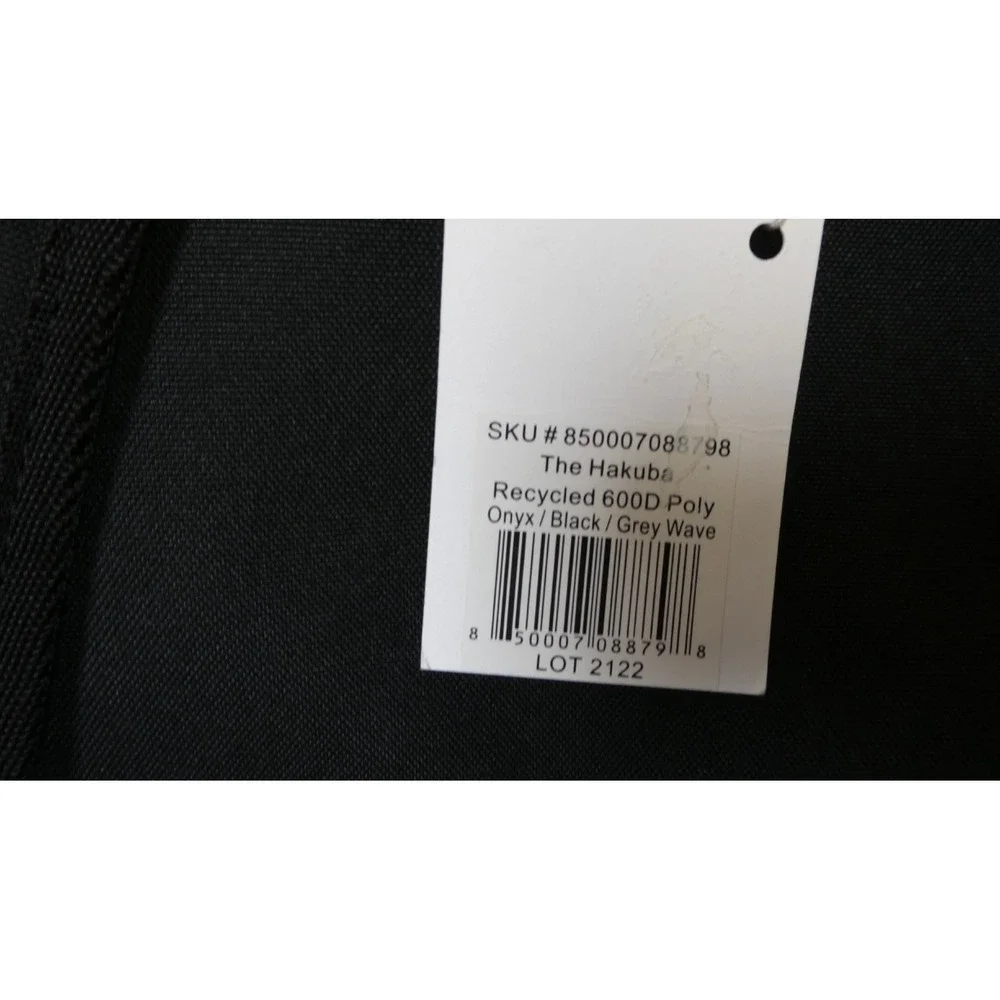 LO & SONS Hakuba Padded Laptop Backpack in Black - Multi Pocket Organizer NWT